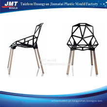 escritório de plástico faz cadeira de plástico moldura de cadeira ao ar livre